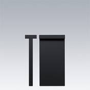 Axyl Greet Bollard — AXYL GREETB H580 DE 56L 940 A/S HFX BK