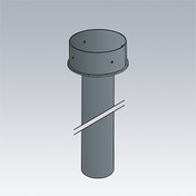 Urba Bollard — URBA BOLLARD BASE MGR 800